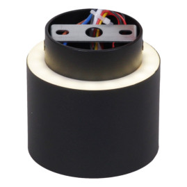 Потолочный светильник Reluce 53006-9.5-001IL GX53+LED3W BK