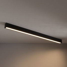 Уличный настенно-потолочный светильник Nowodvorski Outline Led L Black 11362