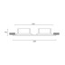 Встраиваемый светильник Hesby Lighting Hesby Drammen IP20,50Вт, GU10, белый HSBL_0092