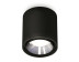 Комплект накладного светильника Ambrella light Techno Spot XS7723003 SBK/PSL черный песок/серебро полированное (C7723, N7032)