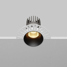 Встраиваемый светильник Maytoni Technical DL124-10W-2.7K-TRS-B