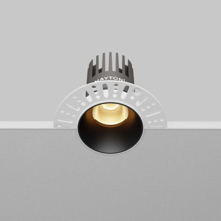 Встраиваемый светильник Maytoni Technical DL124-10W-2.7K-TRS-B
