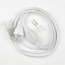 Шнур сетевой для светодиодной ленты Uniel UCX-SP4/B67-RGB White 1 Sticker 07692