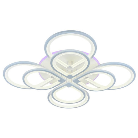 Потолочная светодиодная люстра Profit Light 8000/4+4 WHT