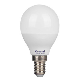 Лампа General GLDEN-G45F-20-230-E14-6500