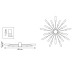 Потолочная люстра Lightstar Ragno 732183