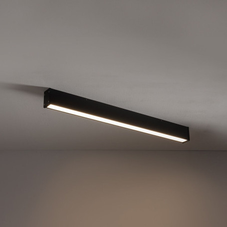 Уличный настенно-потолочный светильник Nowodvorski Outline Led M Black 11361