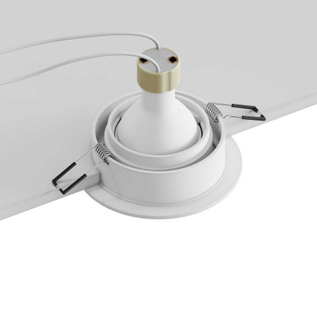 Встраиваемый светильник Hesby Lighting Hesby Eclipse IP20,15Вт, GU10, белый HSBL_0110