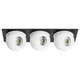 Комплект из светильника и рамки Lightstar Intero Ball (217537+217062+217062+217062) i537626262