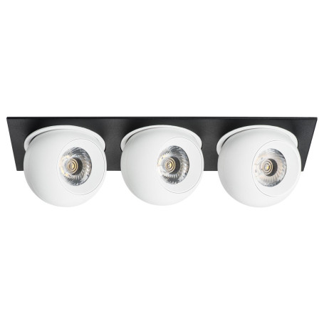Комплект из светильника и рамки Lightstar Intero Ball (217537+217062+217062+217062) i537626262