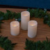Фигурка светодиодная «Свеча» 7,5х15,1см Uniel ULD-F050 Warm White Candle Set3 UL-00007256