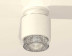 Комплект накладного светильника Ambrella light Techno Spot XS7510042 SWH/CL белый песок/прозрачный (N7925, C7510, N7191)