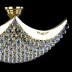 Потолочный светильник Artglass Fiona IV. Polished CE