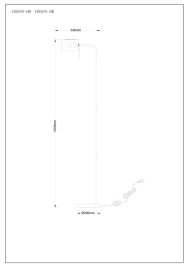 Торшер Arte Lamp SebastianA7051PN-1WH