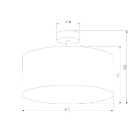Потолочный светильник TK Lighting 4243 Rondo White