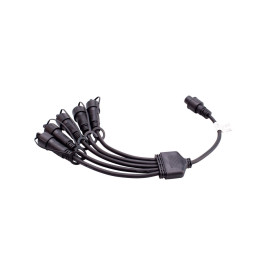 Провод-разветвитель для гирлянд Uniel UCX-F90 S5/0.4M/BK UL-00013237