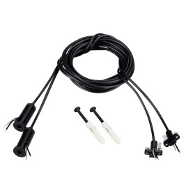 Подвес токопроводящий Arlight ARL-SL-LINE 2x2m Set BLACK 045800