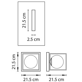 Бра Lightstar Gabbia 732617