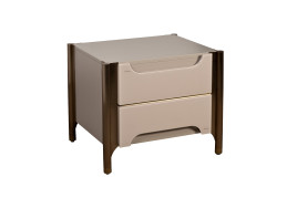 Тумбочка Grimaldi светлая с 2мя ящиками