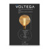 Лампа светодиодная филаментная Voltega 271 E27 4W 1800K желтая 8543