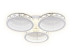 Потолочная светодиодная люстра Ambrella light Ice FA9445