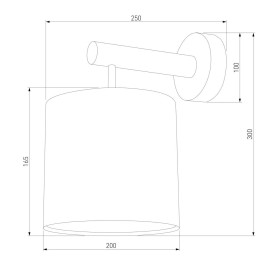 Бра TK Lighting 4110 Deva Graphite