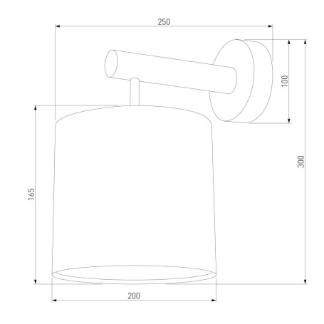Бра TK Lighting 4110 Deva Graphite
