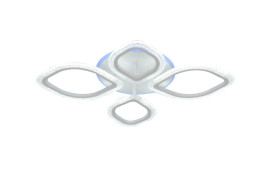 Потолочная светодиодная люстра Escada Bubble 10251/4LED BL