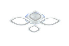Потолочная светодиодная люстра Escada Bubble 10251/4LED BL