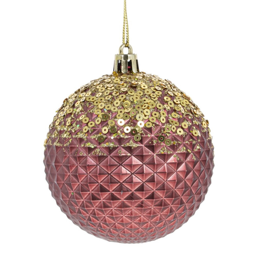 Набор из 12шт Украшение новогоднее &quot;Шар&quot;, D 8 см, L35 W27 H8,5 см