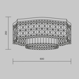 Потолочная люстра Maytoni Dune DIA005CL-10G