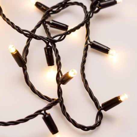 Уличная светодиодная гирлянда Ardecoled нить 230V теплый белый ARD-String-Classic-10000-Black-100Led-Std Warm 025794