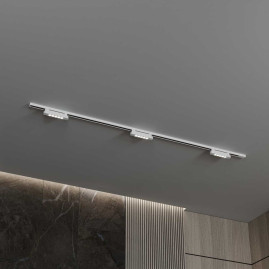Трековая система со светильниками №9 однофазная накладная Hesby Lighting Skylite HSBL_kompl_S009_NI2W4K