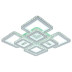 Потолочная светодиодная люстра Profit Light 8048/4+4 WHT B