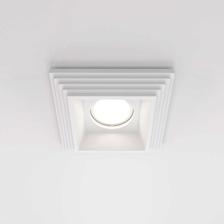 Встраиваемый светильник Maytoni Gyps DL005-1-01-W