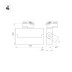 Трековый светодиодный светильник Arlight LGD-Loft-Track-2TR-S170-10W Warm3000 036469