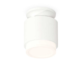 Комплект накладного светильника Ambrella light Techno Spot XS7510043 SWH/FR белый песок/белый матовый (N7925, C7510, N7120)
