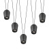 Подвесной светодиодный светильник Loft IT Blackout 10357/5