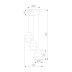 Подвесная люстра TK Lighting 5981 Calisto