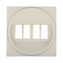 Накладка LK Studio аудио-розетки (бежевый) 857401-1