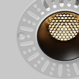Встраиваемый светильник Maytoni Technical DL124-10W-3K-TRS-B