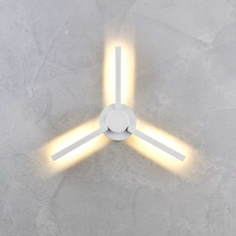 Уличный настенный светодиодный светильник Elektrostandard 1665 Techno LED Lever белый a040501