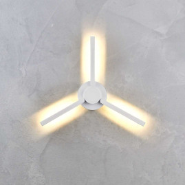 Уличный настенный светодиодный светильник Elektrostandard 1665 Techno LED Lever белый a040501