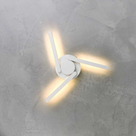 Уличный настенный светодиодный светильник Elektrostandard 1665 Techno LED Lever белый a040501