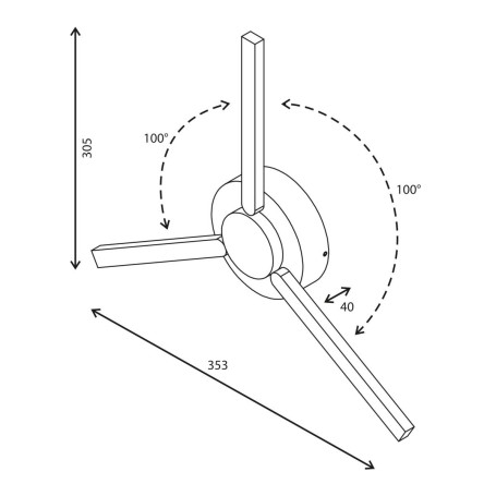 Уличный настенный светодиодный светильник Elektrostandard 1665 Techno LED Lever белый a040501