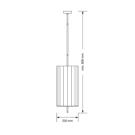 Подвесная люстра KUTEK MOOD Natura NAT-ZW-2(ZM)