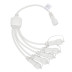 Провод-разветвитель для гирлянд Uniel UCX-F90 S5/0.4M/WH UL-00013236