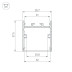 Профиль Arlight SL-Line-3638-Lw-2000 Anod Black 038445