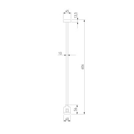 Декоративная стойка с коннектором Elektrostandard Esthetic Magnetic 85153/00 a065449