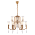 Подвесная люстра Lumina Deco Rionella LDP 8041-6+3 S.GD